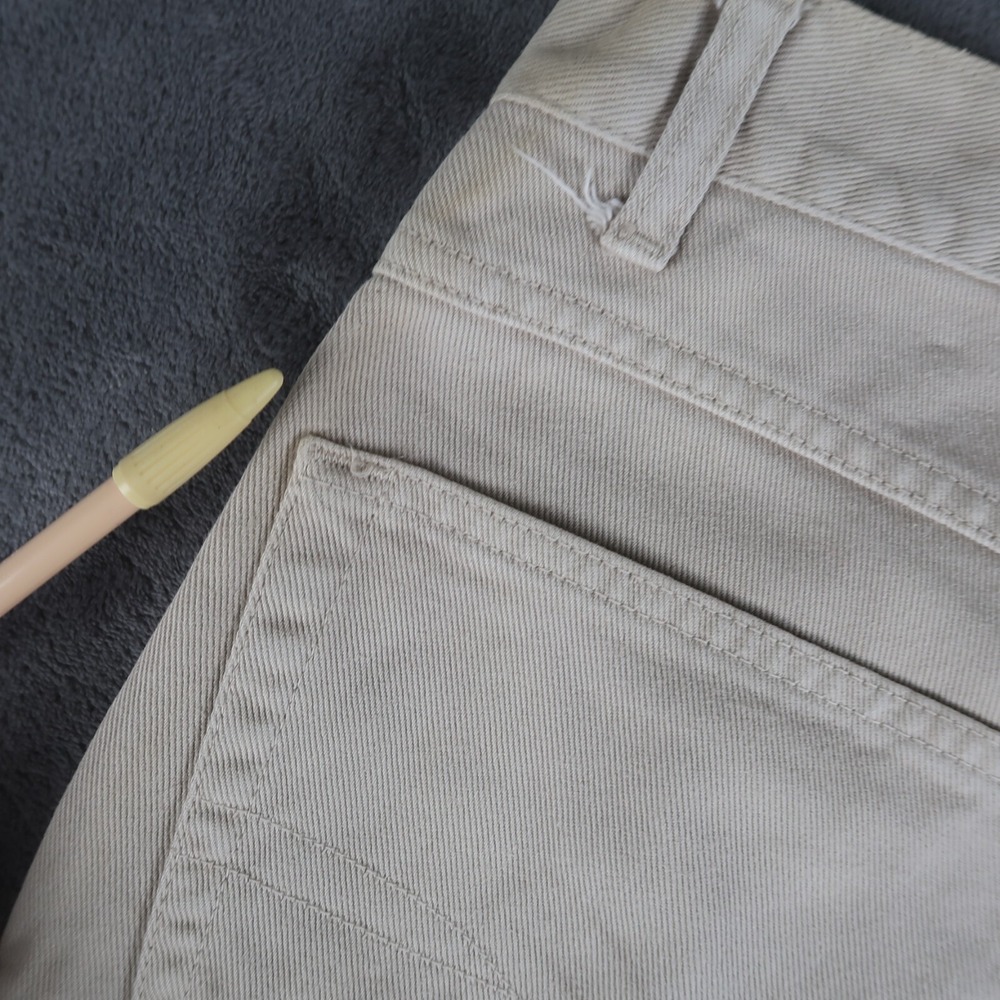 Vintage 90s Anchor Blue Mens Size 38x30 Baggy Jeans Denim Beige Skate Grunge - Picture 16 of 16